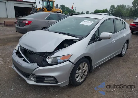 2013 Honda Insight Ex из США, поврежденный, VIN JHMZE2H70DS003737